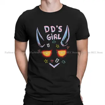 Dd Karalamalar Kız Yeni Polyester Tişörtleri BDSM Erkekler Harajuku Tops T Gömlek O Boyun