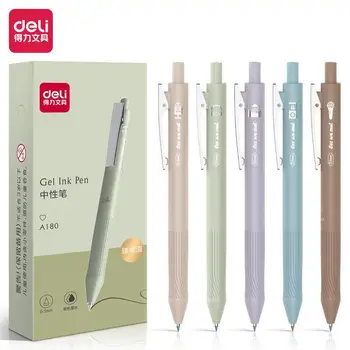 Deli Kalemler 48 adet Sevimli Morandi Renk Kalemler Okul Malzemeleri için Kawaii Kırtasiye Kalemler Yazma Ofis Aksesuarları Jel Kalem Seti