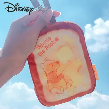 Disney Winnie The Pooh Yeni Peluş kart çantası Karikatür Sevimli Peluş Kolye Moda KİMLİK kartı Durumda Yüksek Kaliteli doğum günü hediyesi