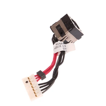 Dizüstü soketli konnektör Bağlantı Noktası Fiş Kablosu DELL Alienware 14 İçin M14X R1 R3 P39G001 05D8TK DC Güç Jakı Kablo Demeti