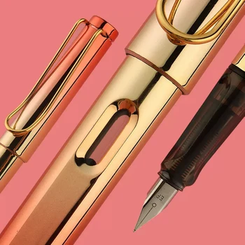 Duruş Düzeltme dolma kalem 0.38 mm Uç Kademeli Renk Değişimi Renkli Mürekkep Kalemler Yazma Okul Kırtasiye Ofis Malzemeleri