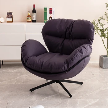 Döner Oturma Odası Sandalyeleri Oyun Recliner Kanepe makyaj Tasarımcısı Vanity Oturma Odası Sandalyeleri Masa Sillas De Comedor Veranda Mobilya
