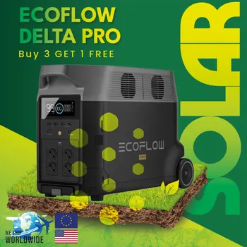 Ecoflow delta pro 3600w Güç İstasyonu + Paneller 470w ecoflow