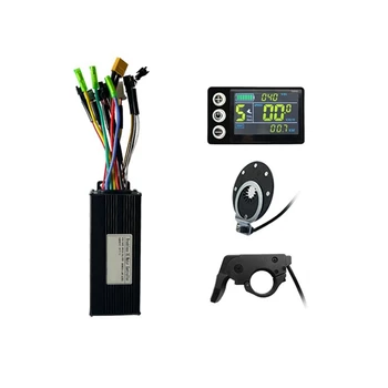Elektrikli Scooter Lityum Pil Modifiye LCD-S866 Renkli Ekran Enstrüman 30A Denetleyici güç yükseltici Gaz Seti Aksesuarları
