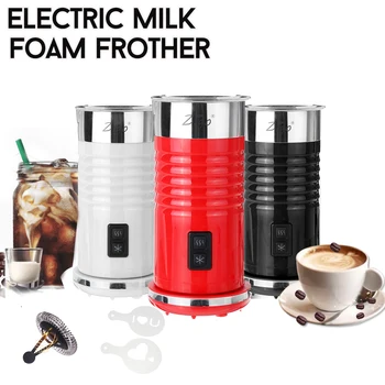 Elektrikli süt köpürtücü Köpürtücü Frothing süt ısıtıcı Latte Cappuccino Kahve köpük makinesi Makinesi Sıcaklık Tutma