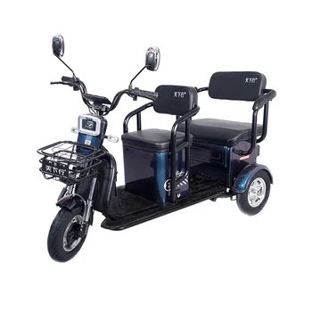 Elektrikli triportör bataryası Pedicab Alüminyum-Magnezyum Alaşımlı Tekerlek Göbeği Arka Çift Yaylı Şok Emme