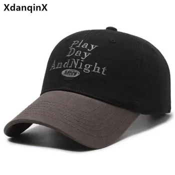 Erkek Kapaklar Snapback Kap 2023 Yeni Bahar Yaz Vintage Nakış Yıkanabilir Denim beyzbol şapkası Golf Kap balıkçı şapkası kadın Şapka
