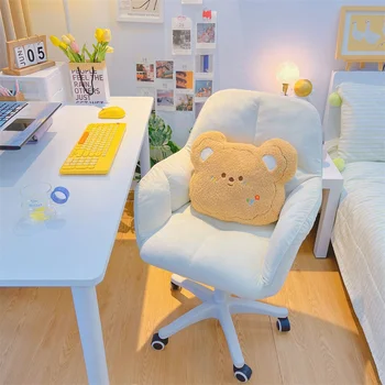 Ev ofis koltuğu Yatak Odası Yurdu Bilgisayar Mesas Rahat 360° Döner Kaldırma Küpeşte Arka Masa Sandalye Yazma Sandalye Kargo