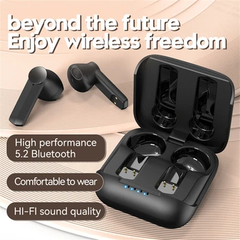 F2 TWS Kulaklıklar Bluetooth 5.2 Kulaklık Kablosuz Kulaklık Stereo Bas Kulakiçi Kulak Spor Su Geçirmez Kulaklık ücretsiz kargo