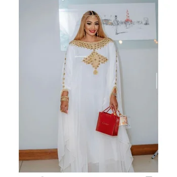 Genel Elbise Afrika Kaftan Fas Dubai Kaftanlar Abaya Farasha Uzun Elbise Elbise