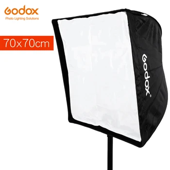 Godox Taşınabilir 70 * 70 cm / 28in * 28in Fotoğraf Stüdyosu Şemsiye Softbox Reflektör Flaş Speedlight için
