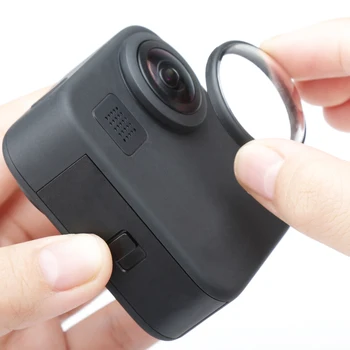 Gopro Max spor kamera için koruyucu Lensler kamera Lens Kapağı çerçeve