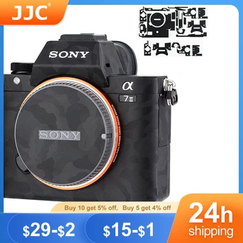 Gölge Siyah Anti-Scratch Koruyucu Cilt Filmi Sony A7 II A7S II A7R II A7II A7SII A7RII A7M2 A7SM2 A7RM2 Kamera Dekorasyon