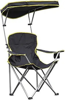 Görev Max Gölge Ekstra Geniş katlanır kamp sandalyesi Tilt ile UV Güneş Koruma Gölgelik Silla plegable Katlanabilir sandalye Baitcasting Baitca