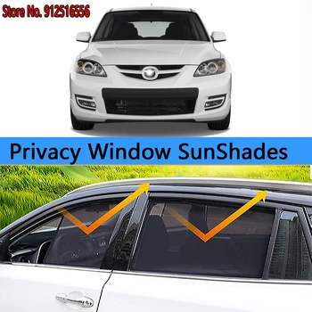 Güneş Gölge Gölgeleme Koruma Pencere Şemsiyeleri Güneş Aksesuarları Mazda 3 BK için Mazda3 2003 - 2009 2004 2005 2006 2007 2008
