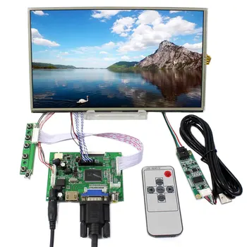 HD MI VGA 2AV LCD Denetleyici Kurulu 10.1 inç B101XAN01 1366x768 Dokunmatik LCD Ekran
