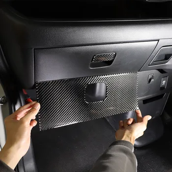 Honda için N-BOX JF3 JF4 2017-2021 Yumuşak Karbon Fiber Araba Copilot havasız ortam kabini Anahtarı Paneli Kapak Trim Sticker Araba Aksesuarları