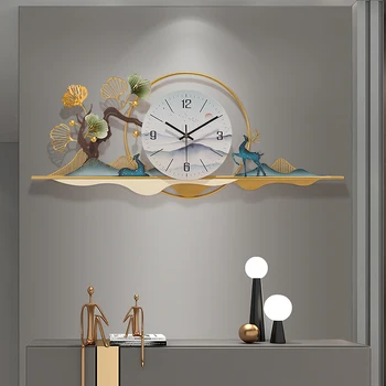 Horloge Şık Sessiz duvar saati Modern Sıradışı Geniş Format duvar saati s Dijital İskandinav 3d İğneler Murale Dekorasyon Ev