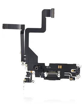 Iphone 14 Pro için Şarj Portu Flex Kablo Değiştirme (Orijinal) (Uzay Siyahı)
