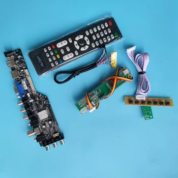 Için LP154WU1-TLB1 / LP154WU1-TLB2 1920X1200 1CCFL LCD TV VGA USB uzaktan Kumanda kurulu Dijital HDMI uyumlu Panel DVB-C DVB-T