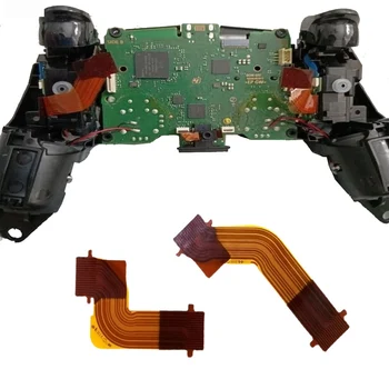 Için PS5 Playstation 5 Gamepad Denetleyici L1 L2 Düğme Flex Kablo w / R1 R2 Dokunsal Tetik Şerit Kablo Yedek Parça Tamir