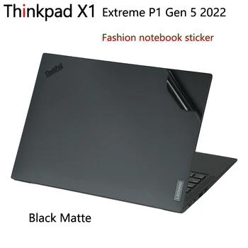 KH Özel Vinil Laptop Çantası Sticker Cilt Çıkartmaları Kapak Koruma Filmi Lenovo Thinkpad X1 Aşırı P1 Gen 5 2022 16 inç