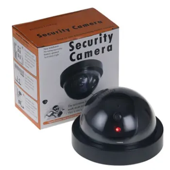 Kablosuz Kukla Sahte güvenlik kamerası Flaş Yanıp Sönen LED Sahte Kamera Korkutmak hırsızlar Güvenlik Simüle Gözetim