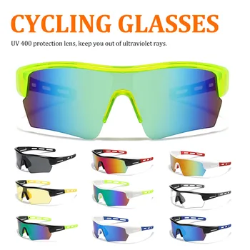 Kadın Erkek Spor Güneş Gözlüğü UV400 Çerçevesiz Yol Mtb Bisiklet Gözlük Yürüyüş Seyahat Kamp Koşu Sazan Balıkçılık Gözlük Ekipmanları