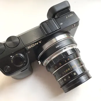 Kamera Lens Adaptörü Halkası (LM-NEX) Leica L / M Süngü Lens SONY E-montaj İçin NEX3 NEX5 NEX-5N 5R 5T NEX7 A7 A7II A7R A9 Kamera