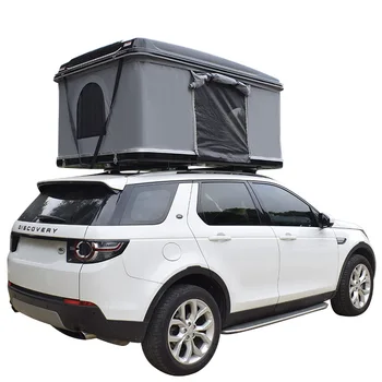 Kamp için Geniş 140cm Çatı SUV Fiberglas ABS Açılır Araba Çadırı