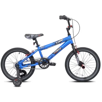 Kent Bisiklet 18 inç Abyss Boy's Freestyle BMX Bisiklet, Mavi