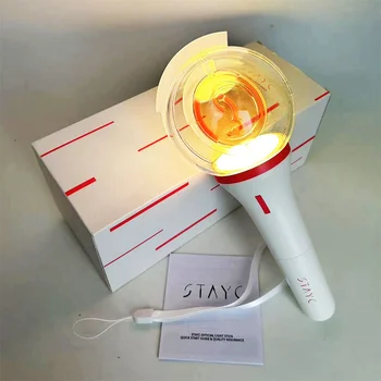 Kpop Stayc Lightstick kore ışık çubuğu küre el lambası konser lamba Hiphop parti flaş floresan oyuncaklar hayranları koleksiyonu hediye