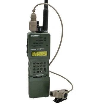 Kulaklık Aksesuarı PTT 6 Pın U94 V2 PTT + Walkie Talkie AN/PRC 152 152A Askeri Taktik Radyo Modeli