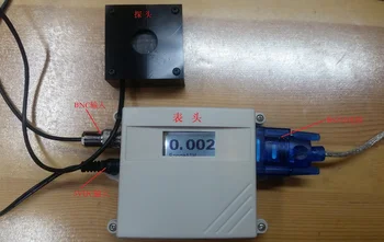 Lazer güç ölçer termoelektrik tipi 1 mw-6 W, hızlı menzilli tepki, OEM versiyonu, saf RS232 kontrol