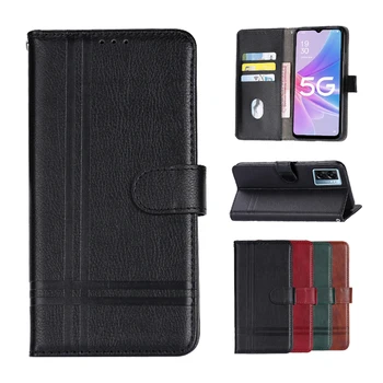 Leather Wallet Case For OPPO A56s 5G 6.56