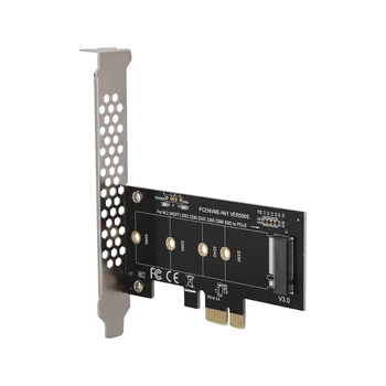 M. 2 PCIe Adaptörü, M. 2 PCI E3.0 X1 Genişletme Kartı,M2 SSD NGFF NVME(M Anahtar) PCIe 3. 0x1 Masaüstü PCI Yuvası
