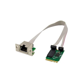 M. 2A + E RTL8111F Gigabit Ağ Kartı Tek Bağlantı Noktalı RJ45 Ethernet Ağ Kartı Endüstriyel Bilgisayar LAN Ağ Kartı