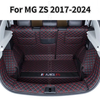 MG ZS 2023 Aksesuarları MGZS EV ZX ZST 2018~2024 Araba Gövde Mat Arka Boot Kargo Su Geçirmez Halı Depolama Pedi 3D EVA Malzeme