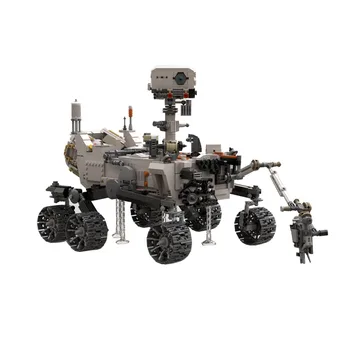 MOC-80946 Mars Merak Rover 1: 9 Ölçekli Montaj Dikiş Yapı Taşları Modeli * 2682 Parça Yapı Taşları çocuk Hediye