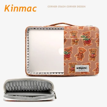 Marka Kinmac laptop çantası 12,13,14,15. 6 İnç,Ayı Bayan Erkek Kolu Kol macbook çantası Hava Pro M1 Bilgisayar Dizüstü Bilgisayar KC59