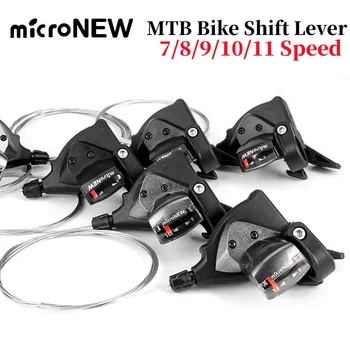 MicroNEW Dağ Bisikleti Attırıcı Groupset 7/8/9/10/11 Hız MTB Bisiklet Vites Değiştiriciler Ön Arka Kolu Bisiklet Parçaları