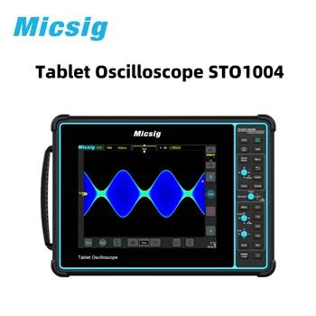 Micsig Dijital Tablet Taşınabilir Osiloskop STO1004-100MHz Bant Genişliği, 4 Kanal, 1GSa / S Örnekleme Hızı