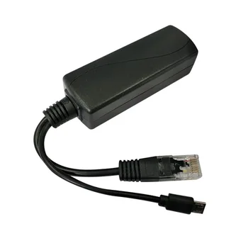 Mikro-USB POE Splitter 48 V için 5V2A/3A Mini USB Güç Kaynağı Ulusal Standart ile Akıllı Telefon Şarj