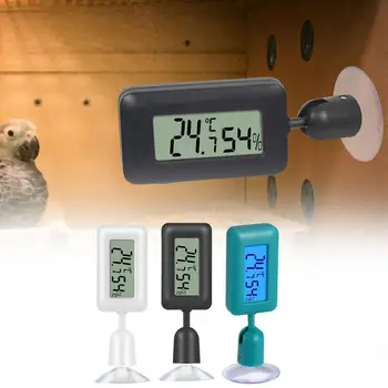 Mini Dijital LCD Kapalı Higrometre Termometre 2 İn 1 Sıcaklık nem monitörü 360 Dönebilen Termometre Higrometre Ölçer