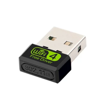 Mini USB wifi adaptörü 150 Mbps Wi-Fi Adaptörü PC için USB Ethernet wifi güvenlik cihazı 2.4 G Ağ Kartı Anten Wi Fi Alıcısı