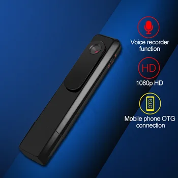 Mini kamera vücut giyilebilir 1080 P HD DV Profesyonel Dijital Ses Video kaydedici küçük mikro ses gizli marka xıxı casus