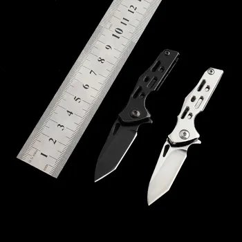Mini Çok fonksiyonlu Açık Klasik Katlanır Bıçak Fermuar Maket Bıçağı Açık Survival Gadget Anahtarlık Kolye Çakı