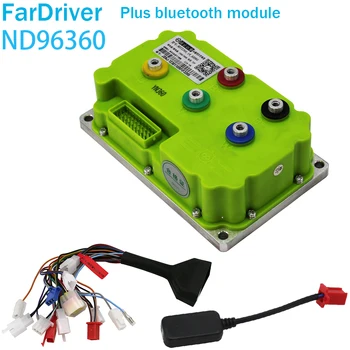 Nanjıng Fardrıver ND96360 72 V-96 V 190A DC sinüs dalga elektrikli scooter scooter Bluetooth hata ayıklama programlama motor kontrolörü