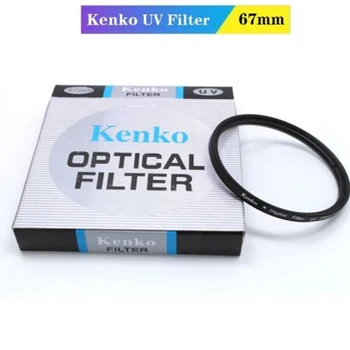 Nikon Canon Sony Kamera Filtresi için Kenko 67mm UV Dijital Filtre Lens Koruması