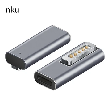 Nku USB C PD Hızlı şarj adaptörü Tip-C Dişi Manyetik Magsafe 1 Magsafe 2 Dönüştürücü Macbook Pro Laptop için Güç Adaptörü